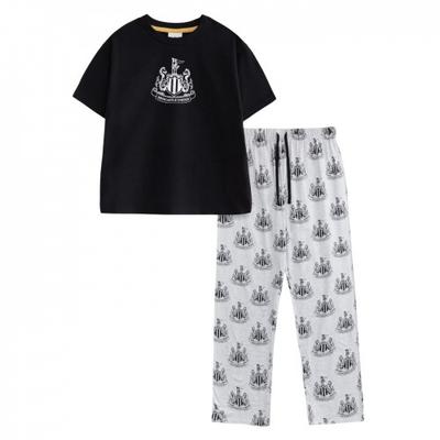 Herr Crest kortärmad lång pyjamasuppsättning