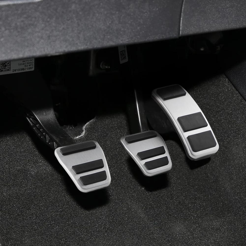 Car Pedals for Ford Fiesta MK8 2013-2023 Ecosport 2012 - 2023 Puma 2019 - 2023 Stainless Steel Gas Brake Pedal Cover Accessories