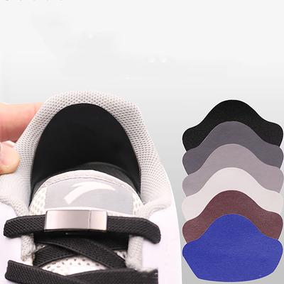 6Pcs Self Adhesive Repair Patch For Shoes Heel Wear Hole Wear Sports Shoes Patch Back Pad Anti Wear Patch Washable