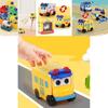 Transformable And Reversible School Bus Toy For Kids