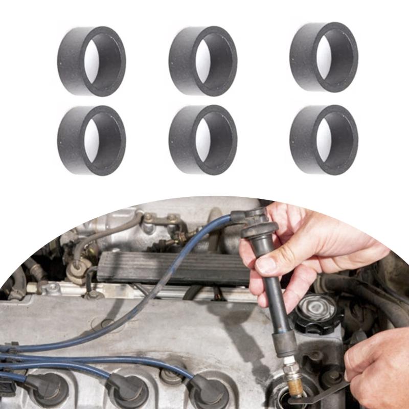Pack of 6 Fuel Injector Seal  13537591006 High Performances Rubber Seal  Fuel Injector Gasket Set for E70 E71 E82 E84