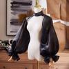 Transparent Wedding Arm Sleeves Puffy Evening Prom Cape Fairy Arm Covers  Banquet Decor