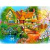 5D DIY Lake Diamond Painting Color Scenery Tree Diamond Embroidery Rhinestone Crafts Full Round Drill Home Decor Art Gift
