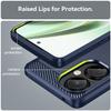 For OnePlus Nord CE 3 Lite 5G/Nord N30 5G Carbon Fiber Texture Brushed Phone Case Soft TPU Anti-drop Back Cover