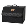 Foldable Car Organizers Box With Adjustable Dividers Nonslip Base For Travel & Groceries Everyday Use Outdoor Activities