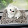 Plush Simulation Cat Home Car Stuffed Toy Embedded Decor Bamboo Charcoal Bag