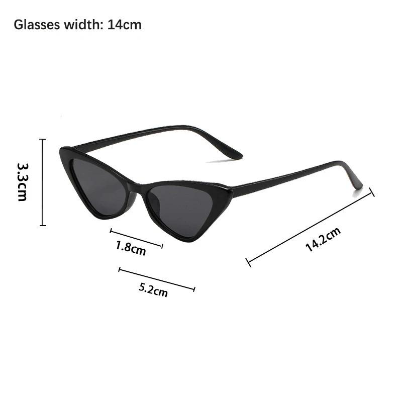 Cat Eye Sunglasses Woman Fashion Designer Vintage Gradient Sun Glasses Female UV400 Outdoor Ladies Shades