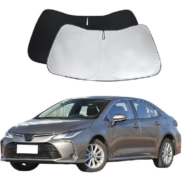 Camry  Windshield Sun Shade For Camry 2018-  2024 Front Window Sunshade Sun Visor 240T Shade Blocks UV Rays Car Accessories