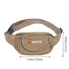 Canvas Waist Fanny Pack Large Capacity Climbing Belt Bag Men Molle Pouch  Outdoor Sports