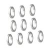 10pack Hollows Bicycles Crankset Washers Bike Cranks Cover Chain Wheel Spacers for Reliable Bike Assembly