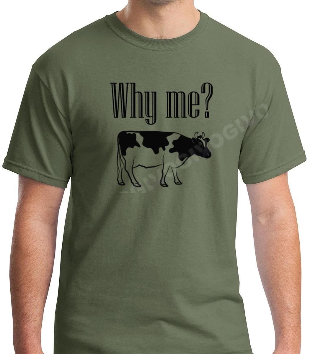 Men s Why me T Shirt Vegan Vegetarian Tee Love For The Animals T-Shirt S-XXXL 2XL