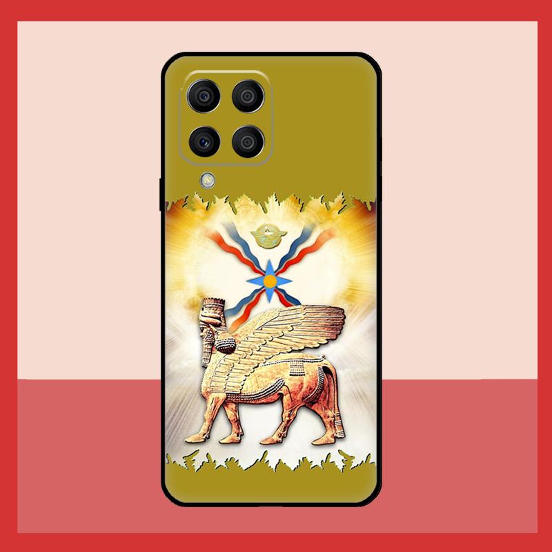 Lamassu Assyrian Winged Lion Case For Samsung Galaxy M52 M32 M53 M16 M11 M21 M31 M35 M12 M13 M14 M15 M36 M56 M55 M34 M54