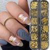 Nail Art Jewelry Japanese Metal Star Moon Mango Star Rivet Mixed Nail Jewelry