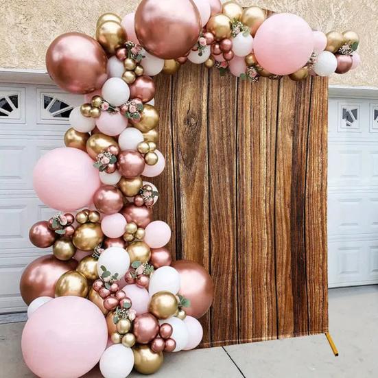 1 Set Latex Balloon Garland Arch Kit Leakproof Baby Shower Birthday Anniversary Wedding Party Decoration Assorted Colorful Balloon Party Supplies