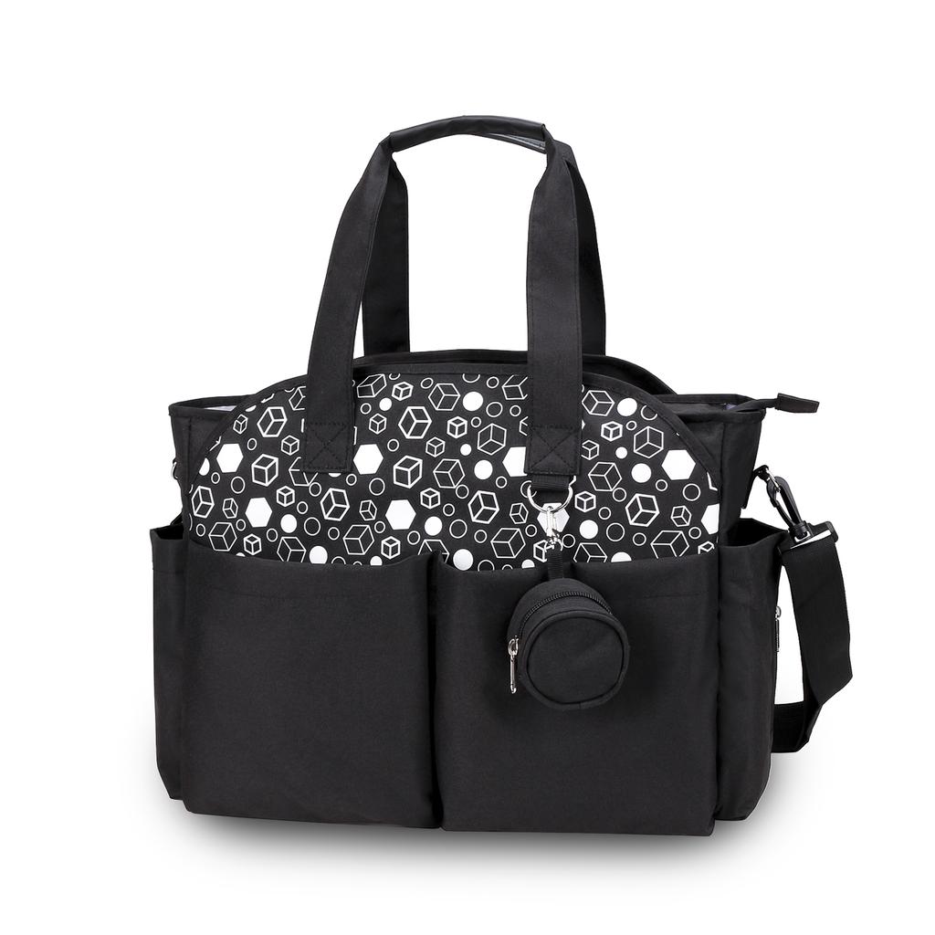 Diaper Bag Tote Baby Changing Bag With  Shoulder Strap Portable Waterproof And Large Capacity For Mom