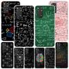 Physics Chemical Mathematics Phone Case For Xiaomi Redmi Note 15 14 13 12S 12 11 Pro Plus 14S 11S 11E 10 10S 11T 5G Personalized