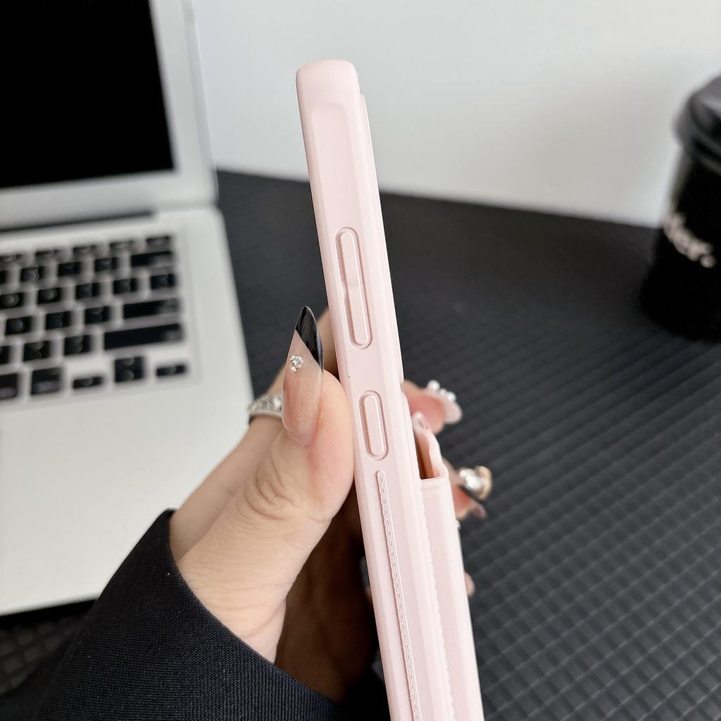 Magnetic Business Solid Color Phone Case For Samsung S26 Ultra S25 Plus S24 A36 A17 Shockproof Rotating Shaft Card holder Cover