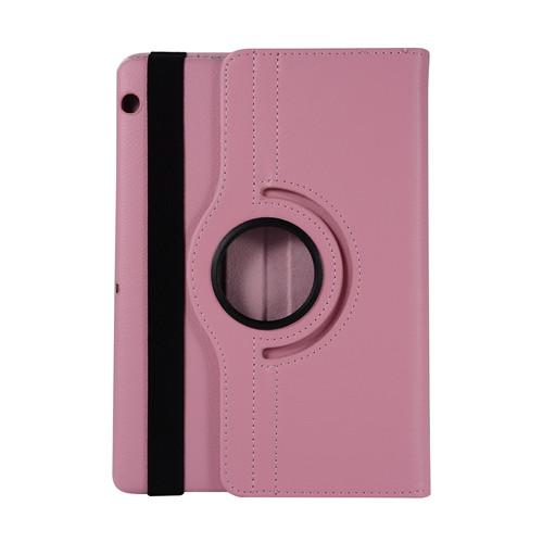 360 Roterende Hoes voor Huawei MediaPad T3 10 9.6 T5 10.1 M5 8.4 10.8 M6 10.8 Tablet Funda voor Matepad SE 11 T10 11.5 11.5S Cover HuaWei M5 8.4 roze
