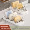 Stainless Steel Double-Sided Soap Dish with Draining Tray for Kitchen & Bathroom – No Installation Needed