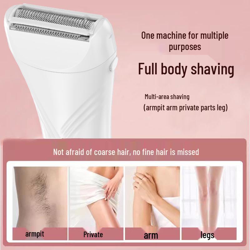 Women's Electric Body Hair and Pubic Area Trimmer