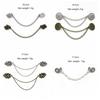 1 Piece Alloy Shawl Clips Decorative Cardigan Clips Vintage Scarf Brooch Pin  For Shawl