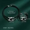 Personalized Trend Geometric Spiral Necklace Bracelet Niche Jewelry Set