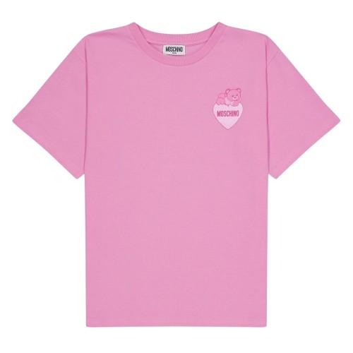 Moschino Childrens/Kids Heart Regular T-Shirt