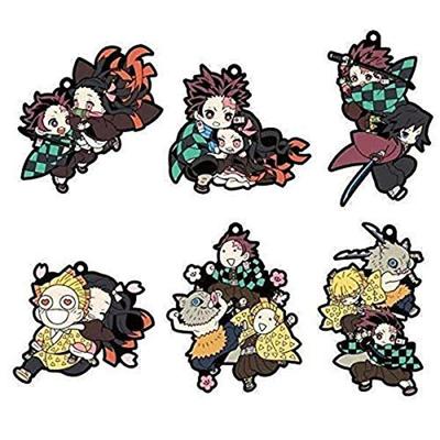 Rubber Mascot Buddy Collection Demon Kimetsu No Yaiba Slayer (BOX)