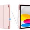 Case for iPad 11" 2025 A16 (11th gen.) / iPad 10.9" 2022 (10th gen.), Smart Pencil, with stylus holder, pink