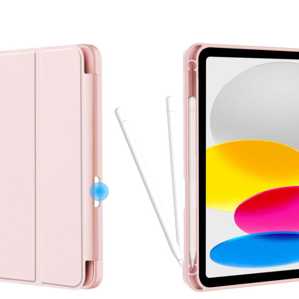 Case for iPad 11" 2025 A16 (11th gen.) / iPad 10.9" 2022 (10th gen.), Smart Pencil, with stylus holder, pink