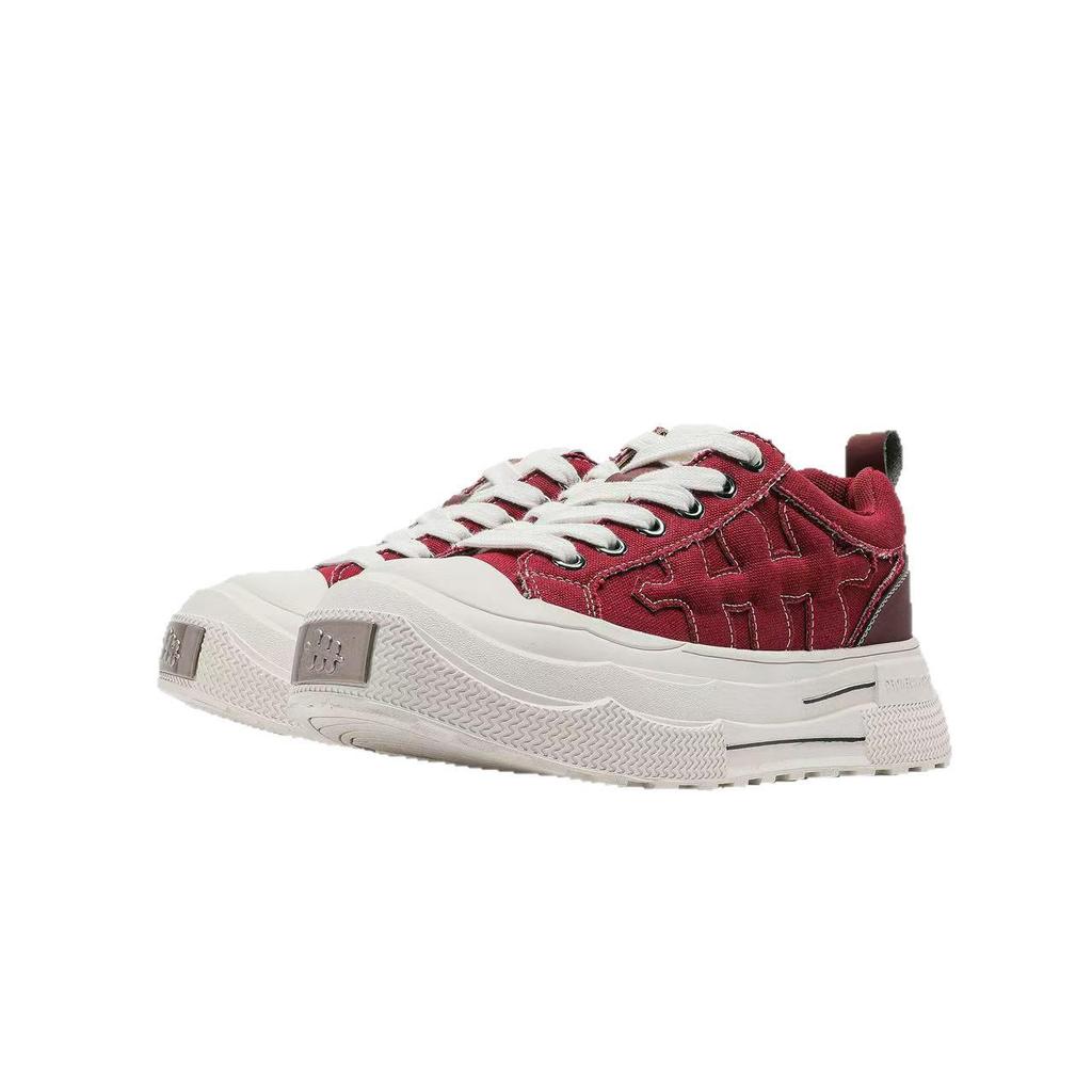 Zhuo Yuan Rhapsody Versatile Wear-Resistant Thick-Soled Canvas Sneakers for Men and Women
