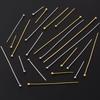 100pcs/Lot High Quality Stainless Steel Ball Head Pins For Jewelry Making Supplies PVD Round Head Needle Connectors Accessories
