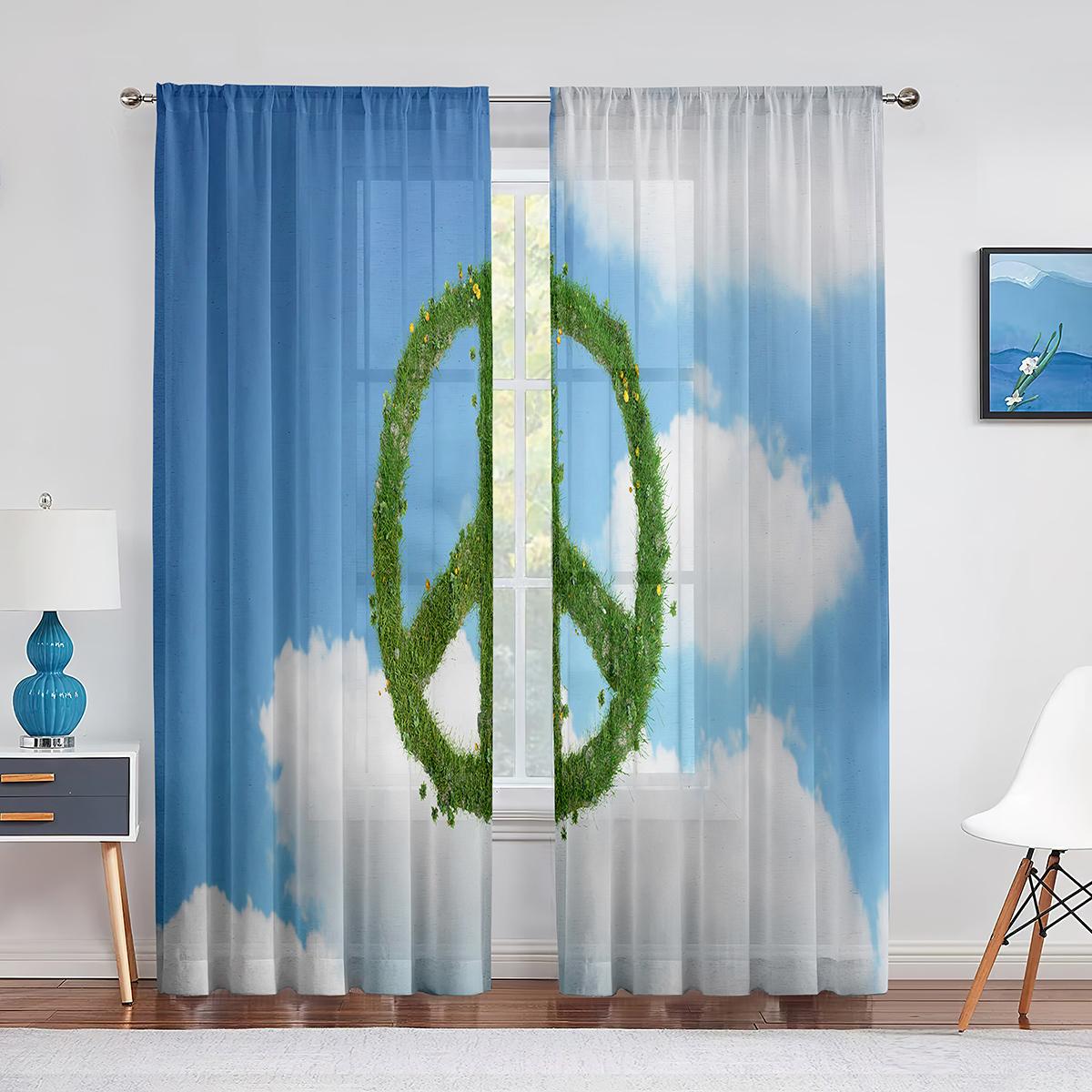 Цветочный знак мира — фото 4