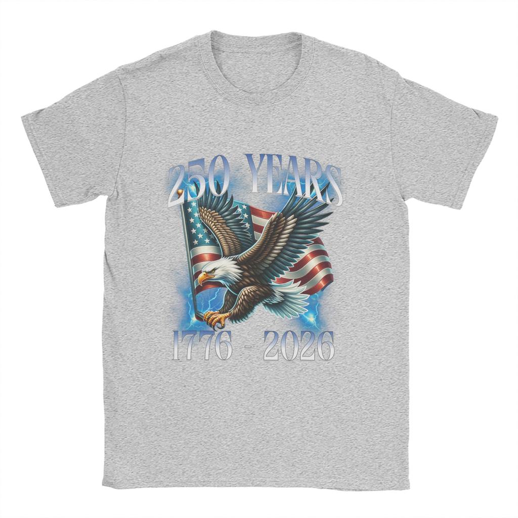Anniversary USA T Shirt Summer Harajuku TShirts Unisex Cotton O Neck Plus Size Top Tees Short Sleeve Awesome Tops