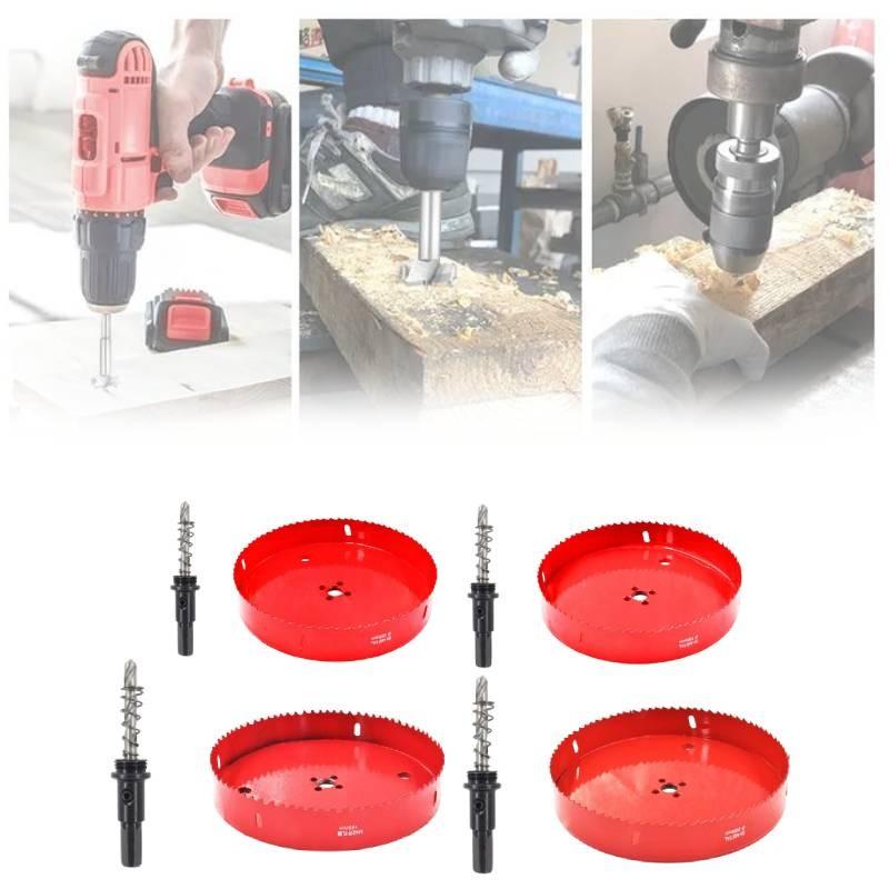 M42 Hss Metal Hole Saw Cutter Drill Bit For Wood Plaster Board Supplies Tools