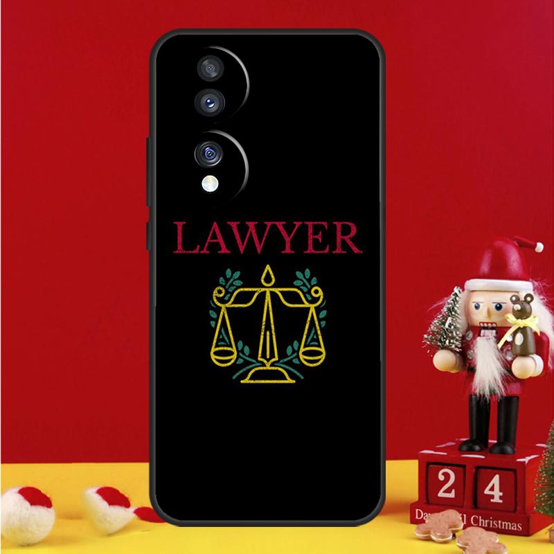 Law Lawyer Judge Justice Case For Honor Magic 8 6 7 Lite Honor X9d X9c X9b X9a X8b X8c Win 50 70 90 200 400 Pro Cover