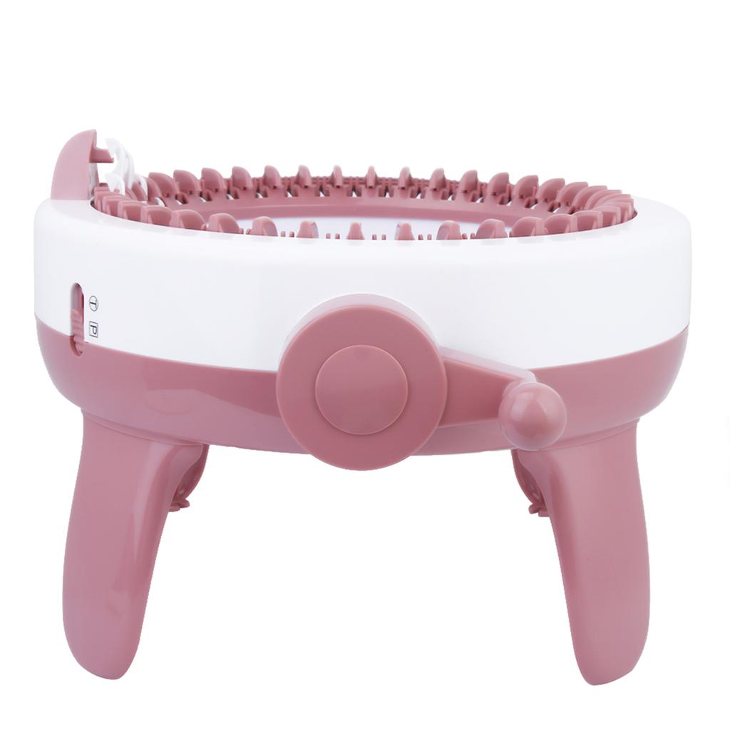 DIY Plastic Hand Knitting Sewing Machine Children Weaving Toy Tool Accessories(40 Needles)
