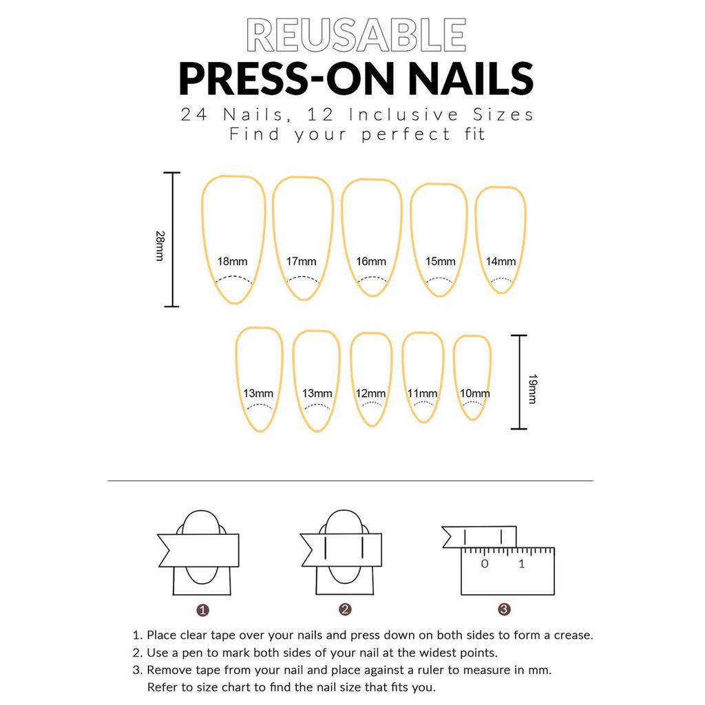 24Pcs Almond False Nails Rose Ombre False Nails Press On Nails Artificial Nail Tips For Women Daily Wear Wearable False Nails