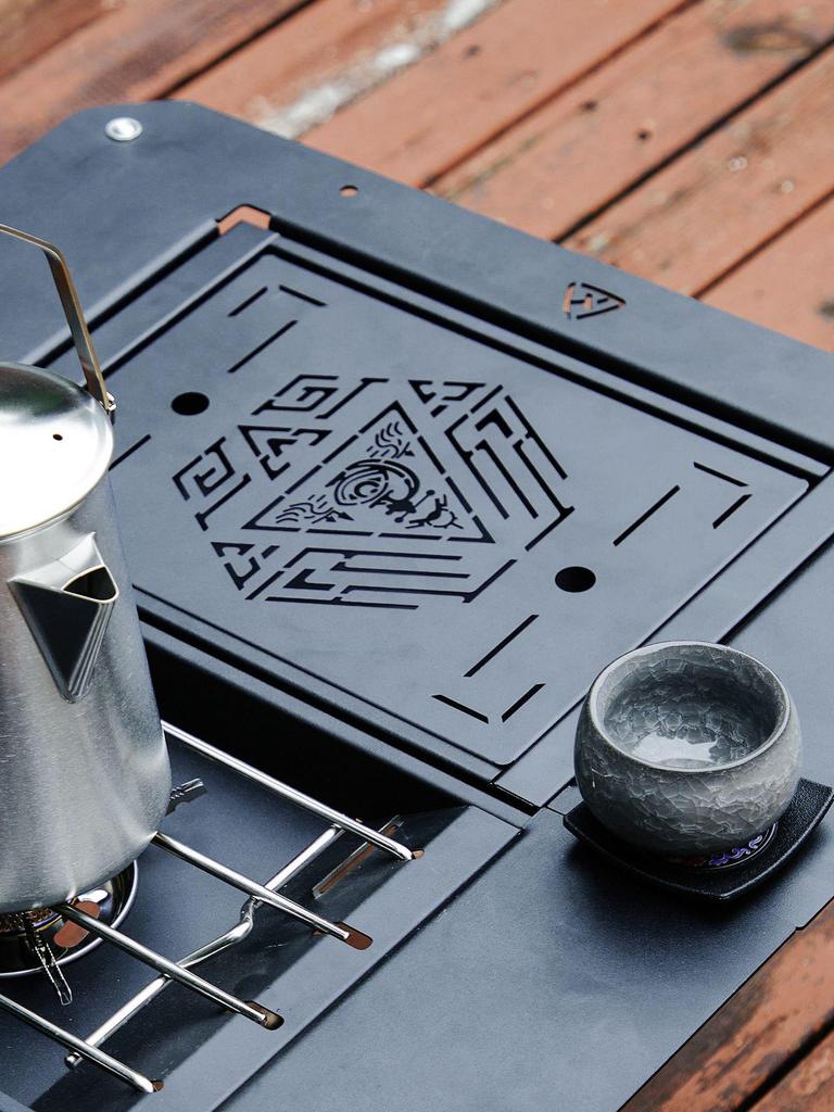 Hao Feng Portable Outdoor Camping Tea Tray - Multifunctional and Lightweight