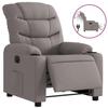 VidaXL Fauteuil Inclinable Électrique, Chaise de Relaxation avec Dossier, Siège avec Accoudoirs, Fauteuil TV de Salle de 3206634