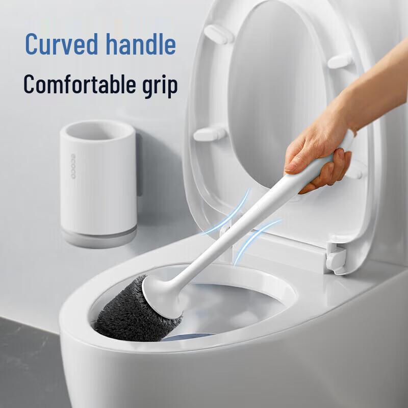 ecoco Wall-Mounted Round Toilet Brush