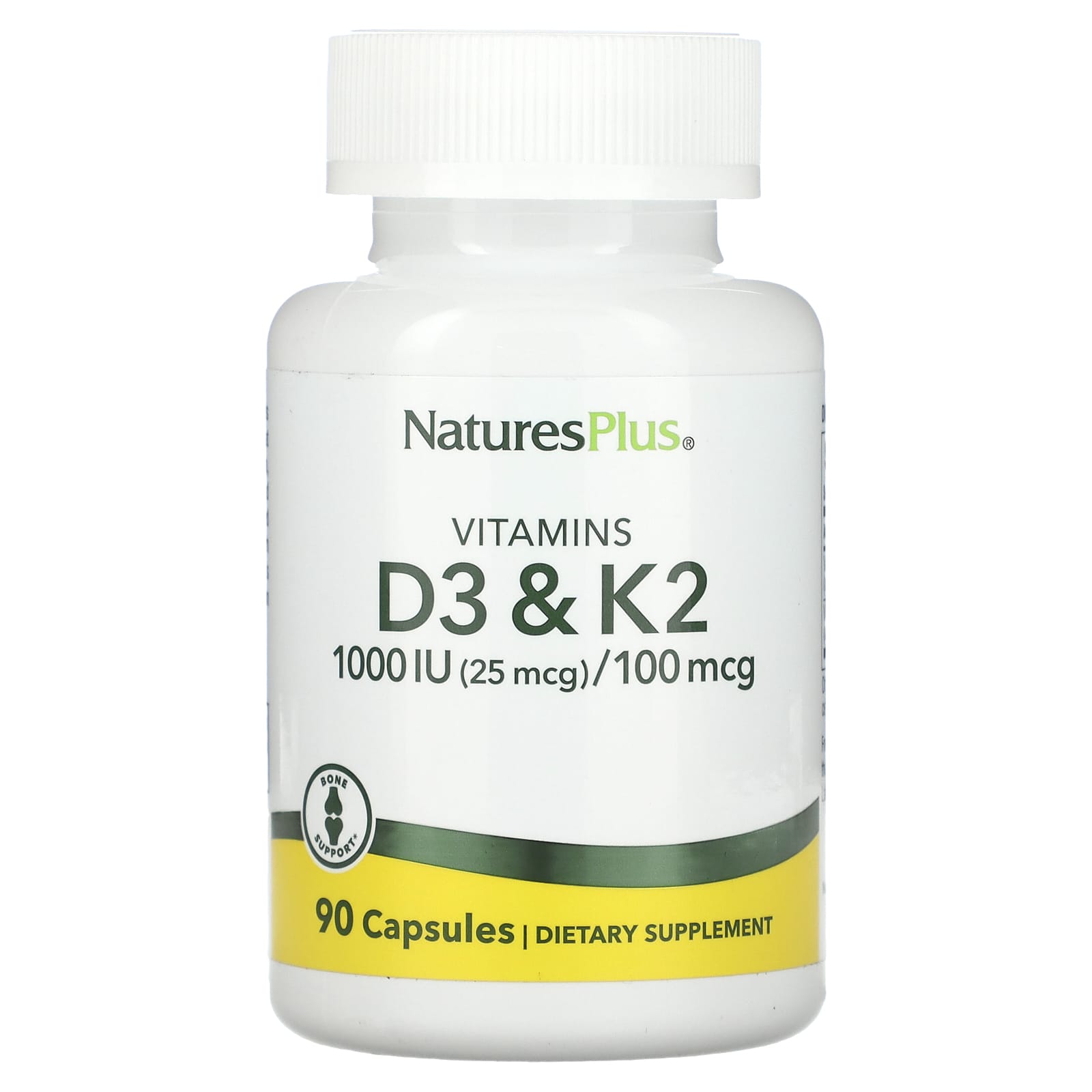 

Vitamin D3 + Vitamin K2, 90 Capsules