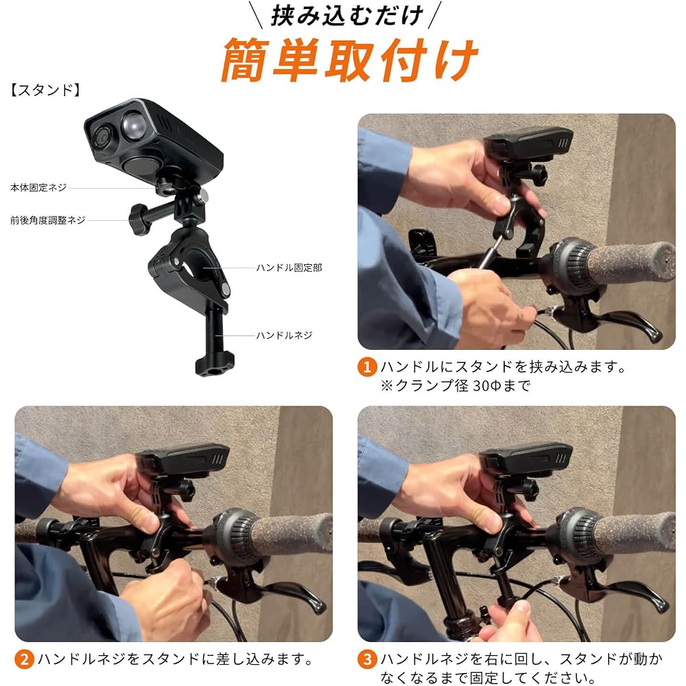 Seiwa RAY19 4K Action Camera with Monitor 60fps IPX4 Waterproof Loop Recording Black