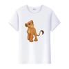 Cartoon The Lion King Simba Tops Oversized T-shirts Blouses Tees Summer Short Sleeve Tshirt Y2K Clothes Gift Unisex