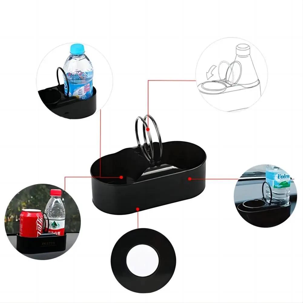 Cup Holder Stand Multifuntional ABS Plastic Durable Car Truck Mount Double Hole Drink Bottle Water Beverage Holder
