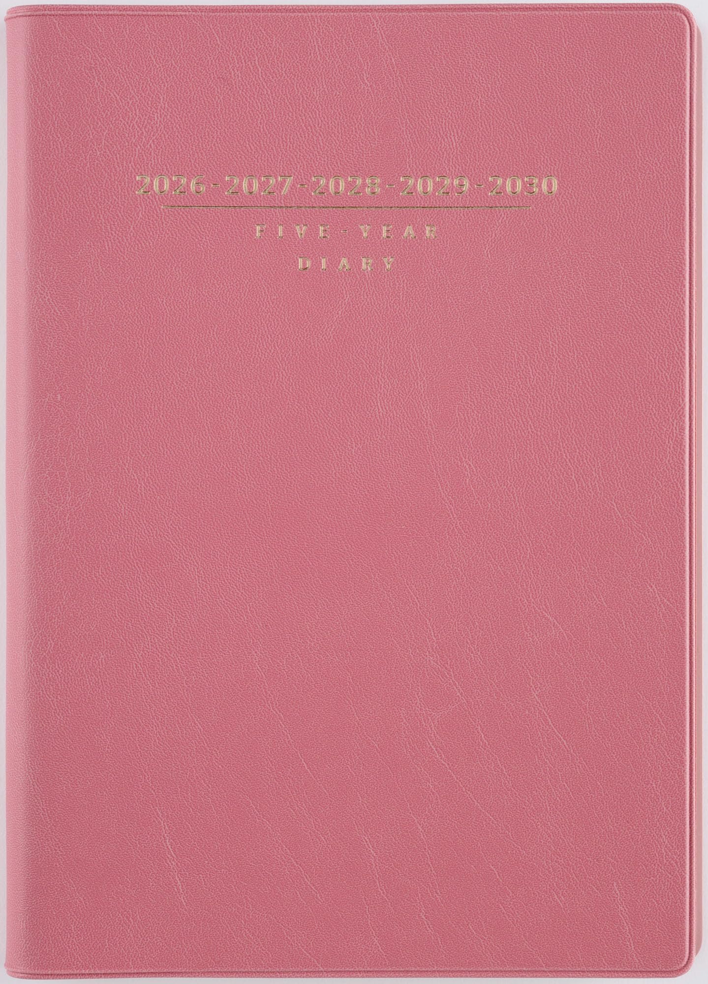 

Takahashi 2026 A5 Desk 483 January 5-Year Journal, Pink, No. (Starts 2026)