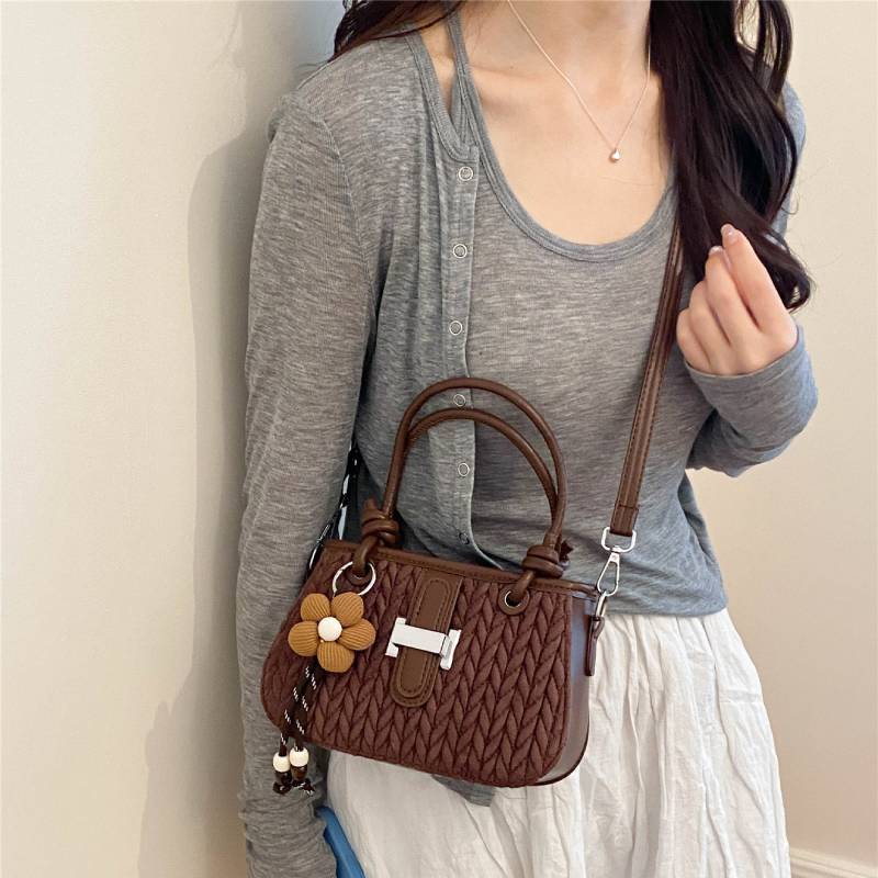 Pu Minimalist Crossbody Bag With Chain Strap For Daily Casual Use