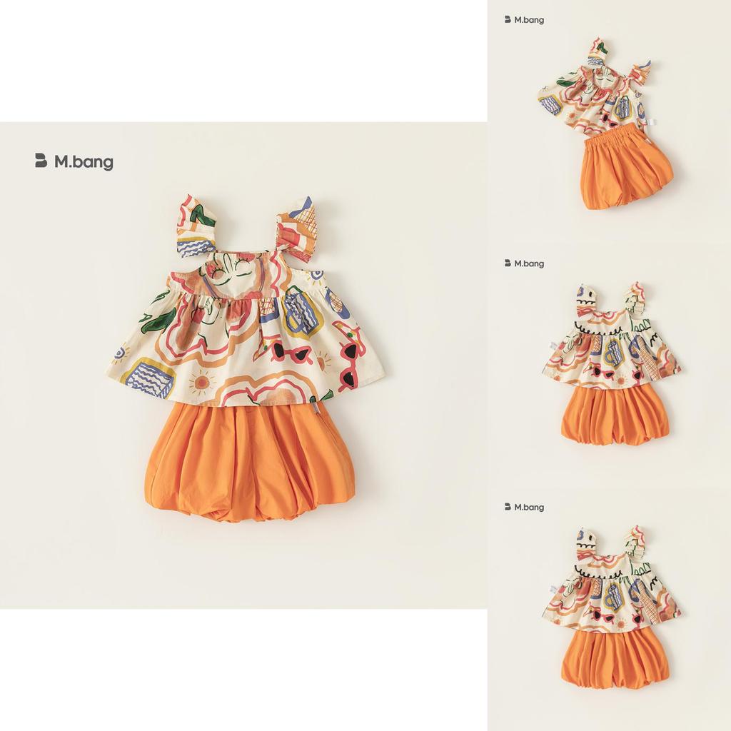 Girl Toddler Casual Shorts Set With Soft Cotton Fabric For Kids Summer Wear