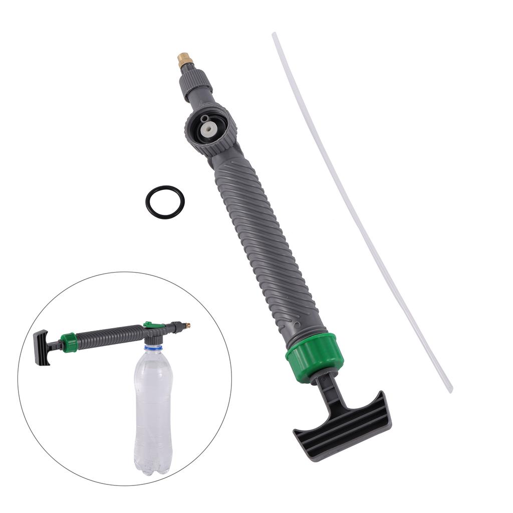 Garden Watering Tool Sprayer Manual High Pressure Air Pump Sprayer Adjustable Drink Bottle Spray Head Nozzle Agriculture Tools