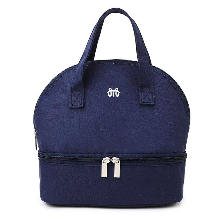 

Women s hand-held travel bag, shell cosmetic bag, commuter thermal insulation lunch box bag синій